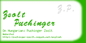 zsolt puchinger business card